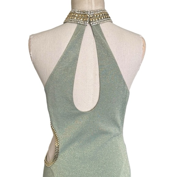 Bronx and Banco Runway X REVOLVE Nefertiti Gown in Menthol - Picture 11 of 17